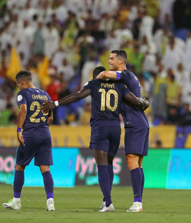 كريستيانو رونالدو يحتفل بالفوز