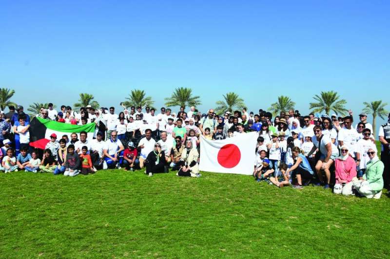 


لقطة جماعية للمشاركين في الحملة 	 (تصوير أسعد عبدالله) 