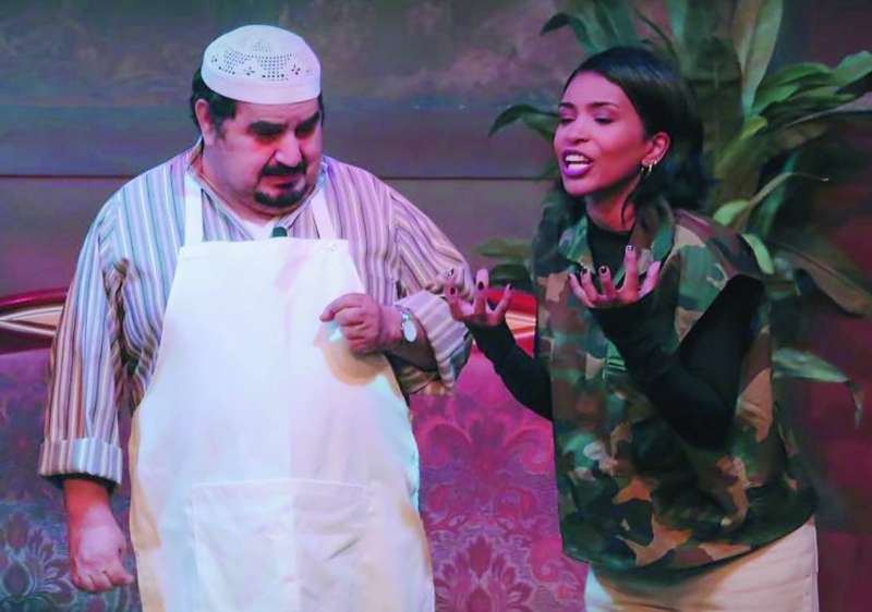 


سعاد الحسيني وجمال الشطي 