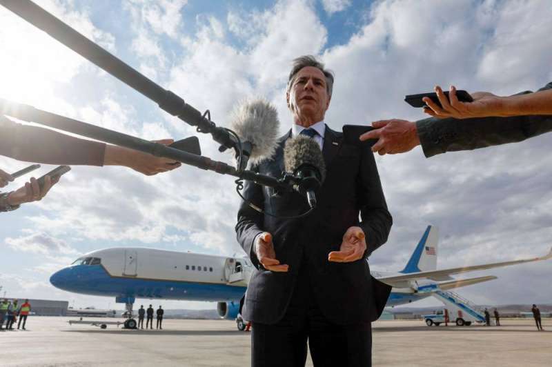 وزير الخارجية الأميركي أنتوني بلينكن (أ ف ب)