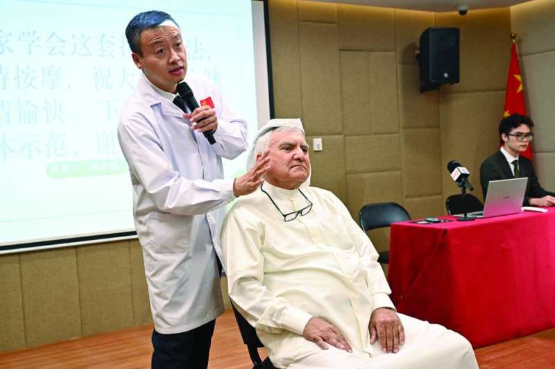  تحديد موضع الألم بالطريقة الصينية