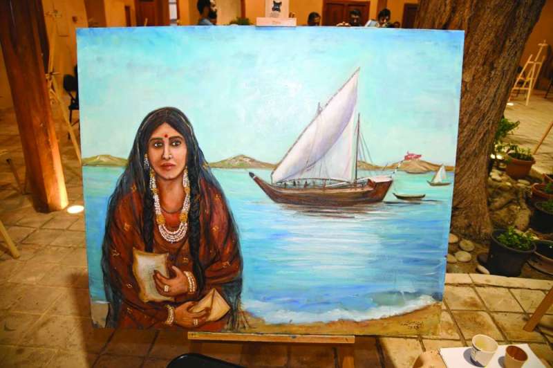 


لوحة من التراث الباكستاني 