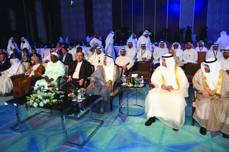 مقدم الحضور في افتتاح دورة الجائزة 