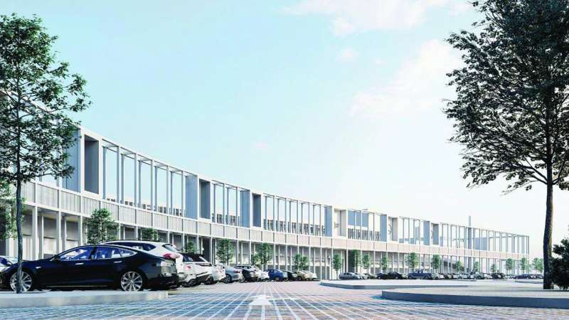 صورة توضيحية لأحد المشاريع في «صباح الأحمد» 