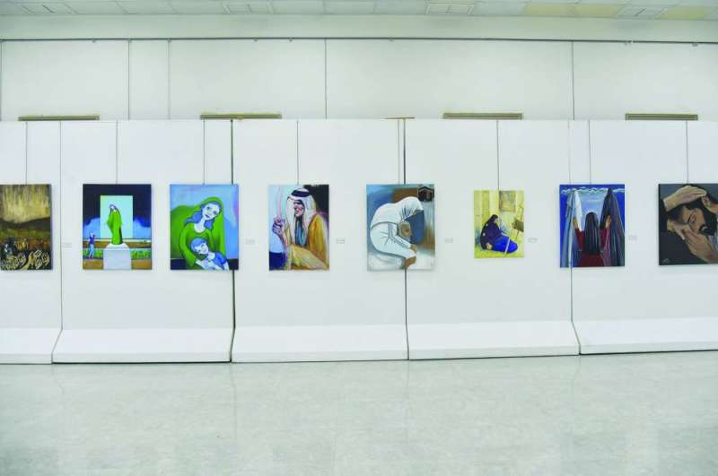 من الأعمال المشاركة 