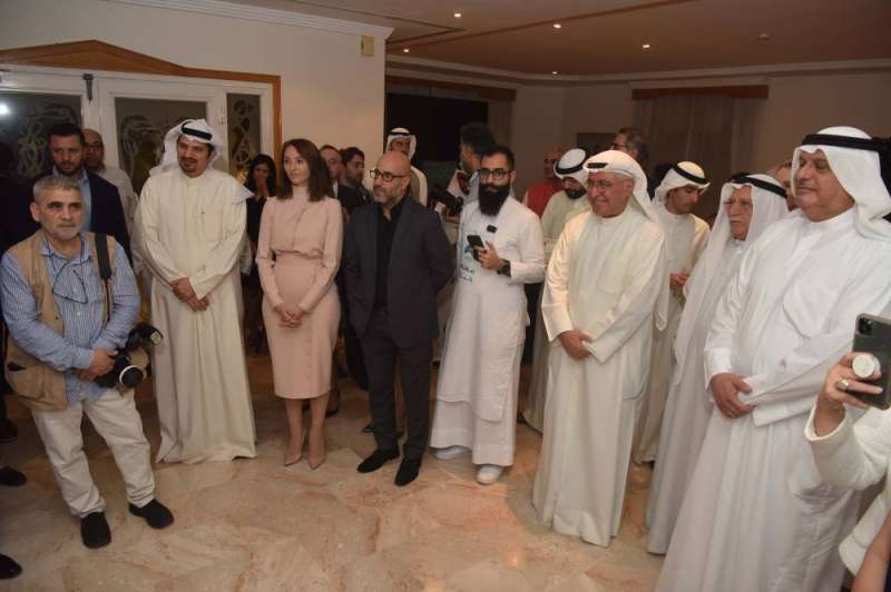 جانب من الحضور في افتتاح المنصة 