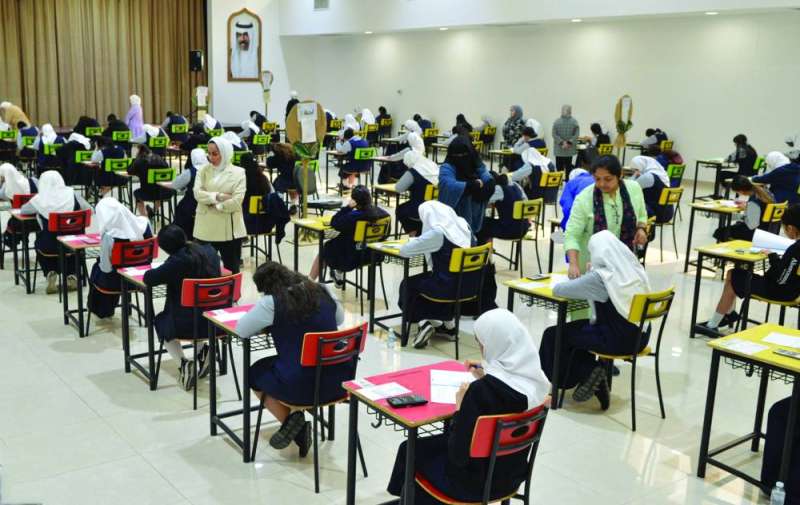 المدارس تستعد لاختبارات منتصف العام
