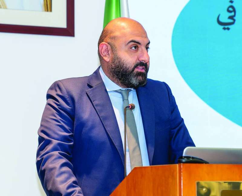 الديماسي يلقي كلمته 