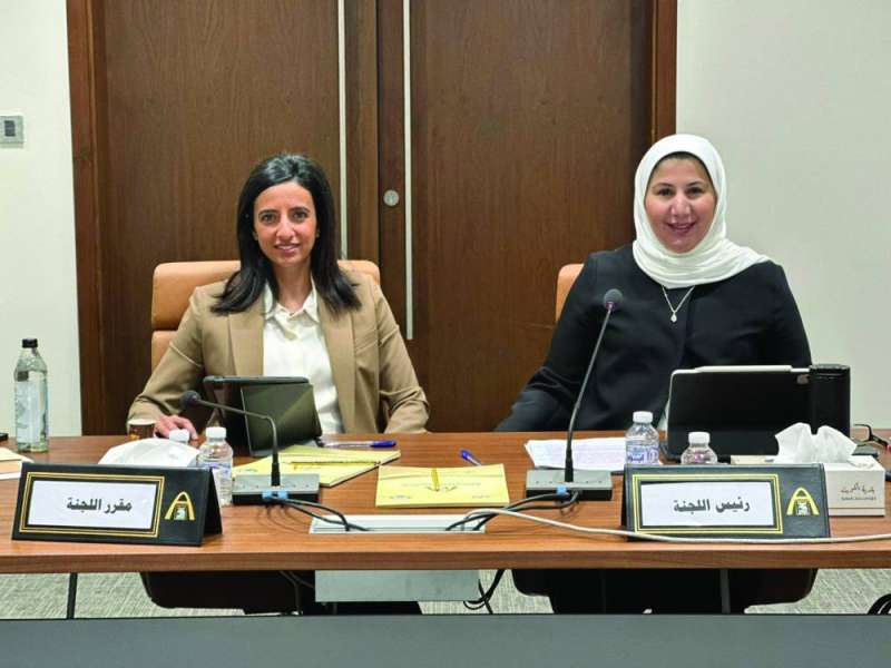 رئيس ومقرر اللجنة 