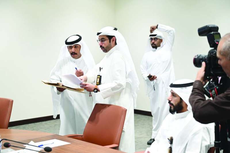 توزيع الاختبارات على المتقدمين