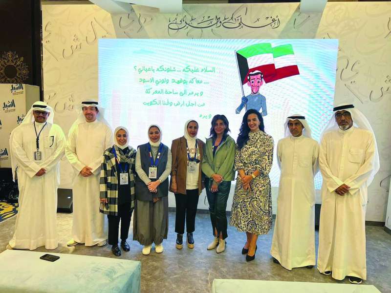 ممثلو مكتب الشهيد في معرض الكتاب