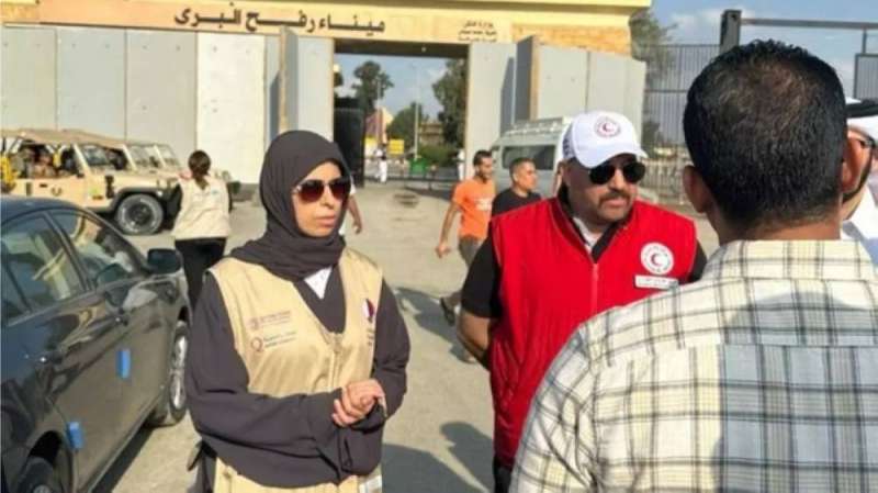 الخاطر أول مسؤول عربي يدخل القطاع منذ بداية العدوان 