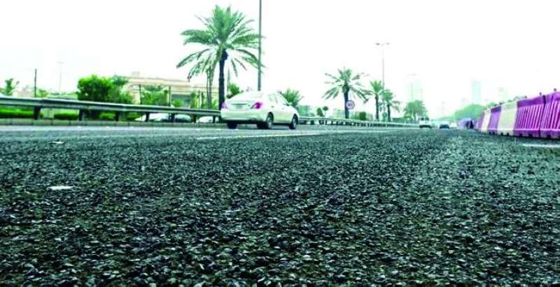 طرق متهالكة