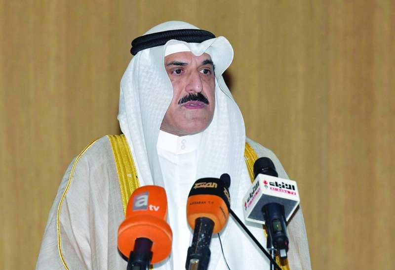 جاسم الاستاد ملقياً كلمته في افتتاح المؤتمر 