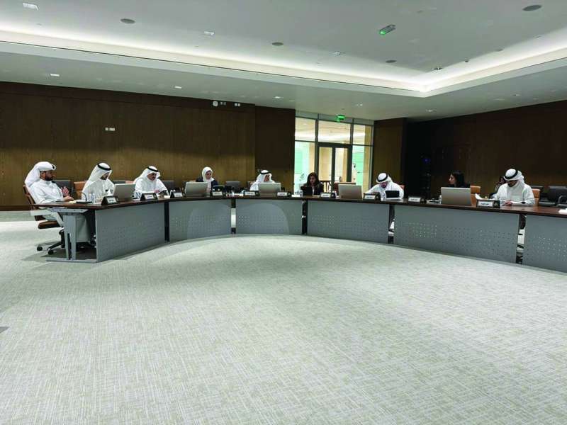 اجتماع اللجنة المشتركة بين اللجنة الفنية والقانونية والمالية