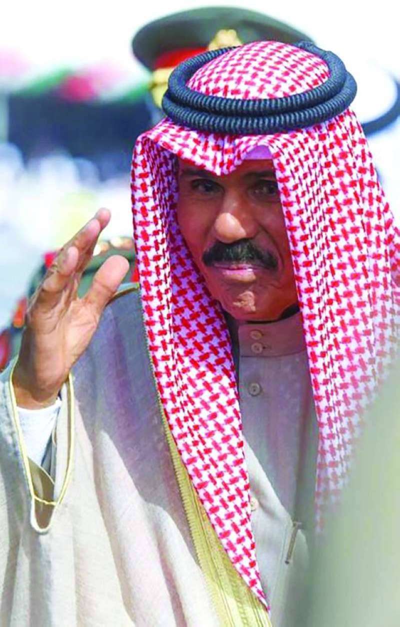 سمو أمير البلاد الشيخ نواف الأحمد
