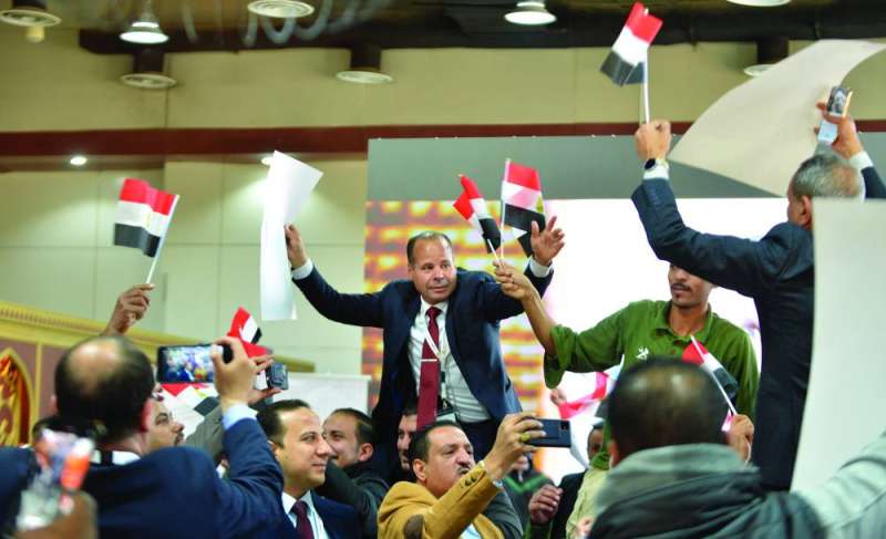 


عرس ديموقراطي مصري في الكويت 	(تصوير سعود سالم) 