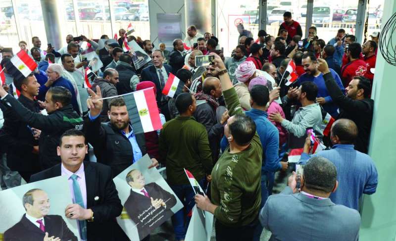 حضور متميز للجالية المصرية