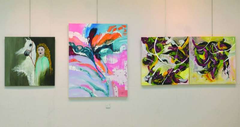 جانب من المعرض