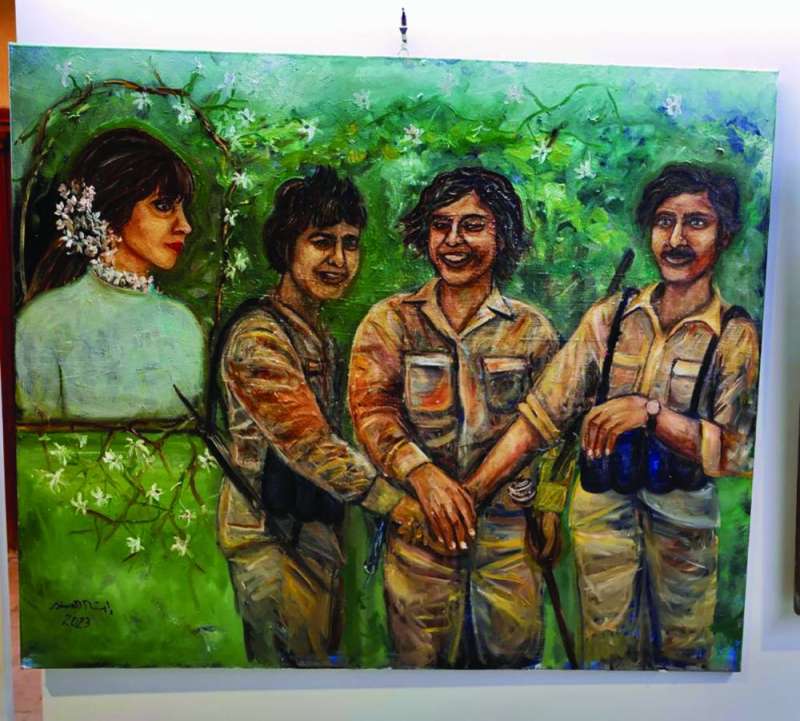 


لوحة «زهر البيلسان» 