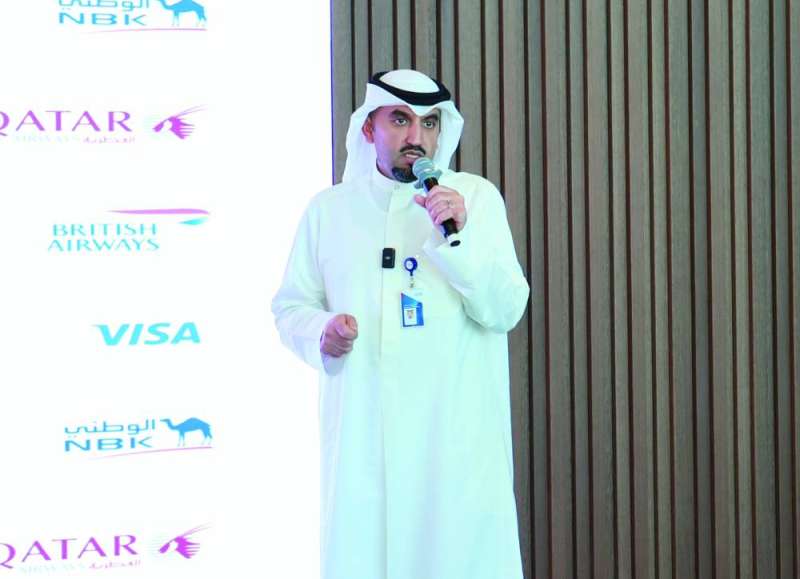 العثمان متحدثاً 