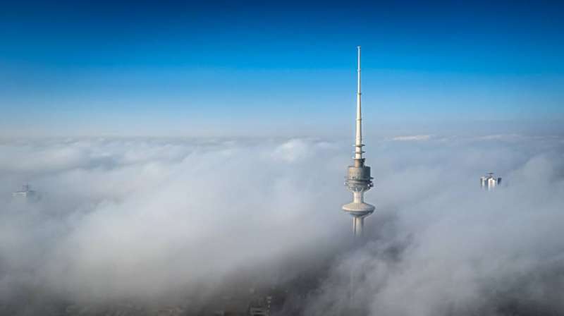 أجواء ضبابية (تصوير: د. عبدالله الزيدان)
 