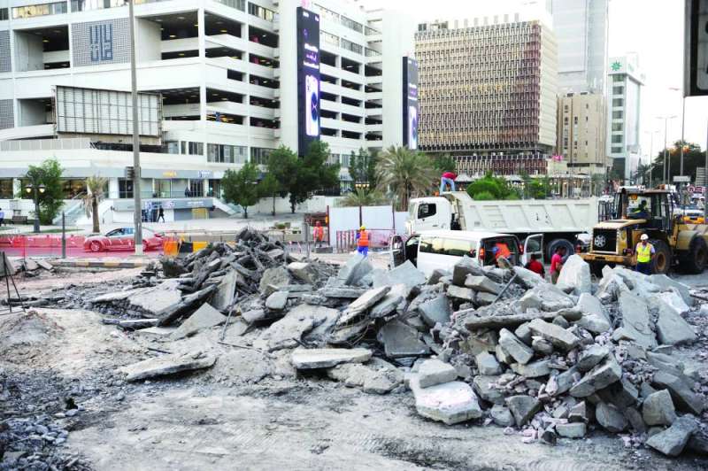 


أعمال في دروازة العبدالرزاق	 (صورة أرشيفية) 