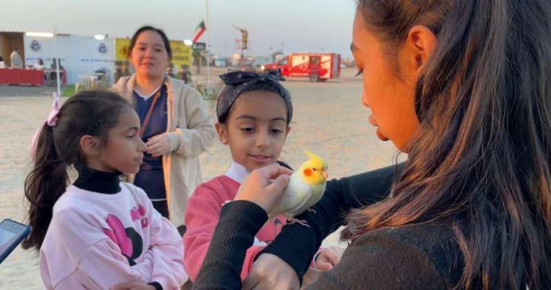 فعالية لفريق الطيور