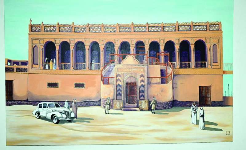 


لوحة الفنانة عطارد الثاقب 