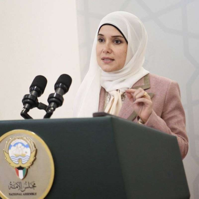 جنان بوشهري متحدثة المركز الإعلامي بمجلس الأمة