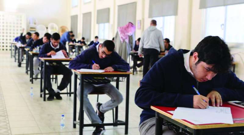 


جانب من الاختبارات أمس 