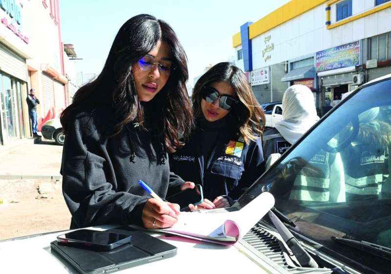 تحرير مخالفة 	