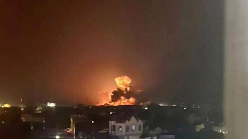 صور متداولة لانفجارات صنعاء