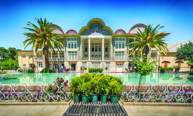 


القصر التاريخي في حديقة إرم الذي إلى يعود للعصر السلجوقي في القرن الحادي عشر 