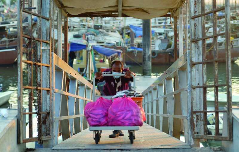 مناشدات لإنقاذ قطاع الصيد من التدهور 	 (تصوير نايف العقلة) 