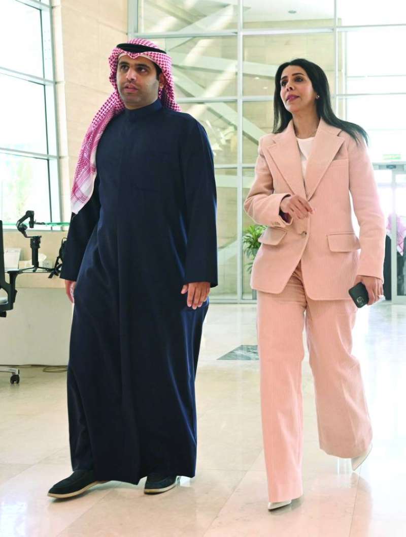 المحري في استقبال المشعان