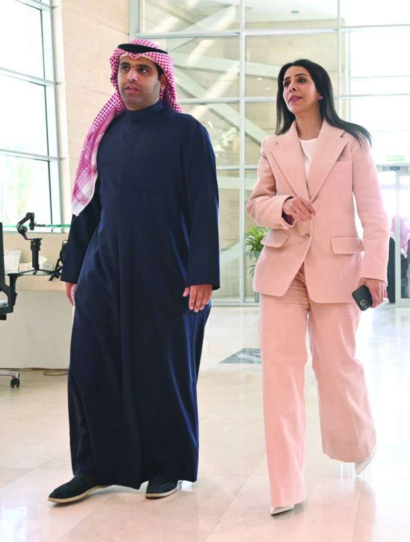 


المشعان والمحري في المجلس البلدي 	(تصوير أسعد عبدالله) 