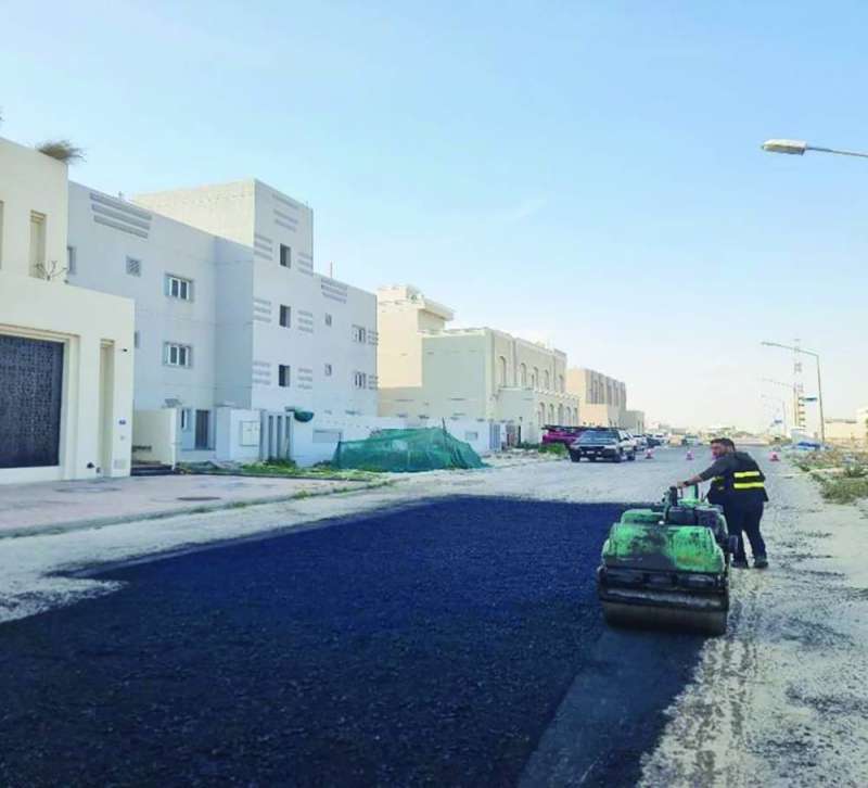 جانب من أعمال معالجة حفر منطقة الوفرة 