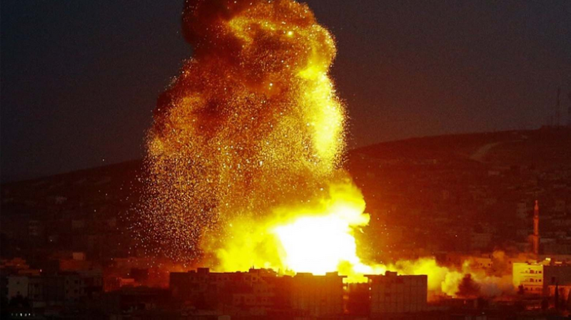 ضربة أميركية لمنشآة عسكرية شرق سورية (أرشيفية)