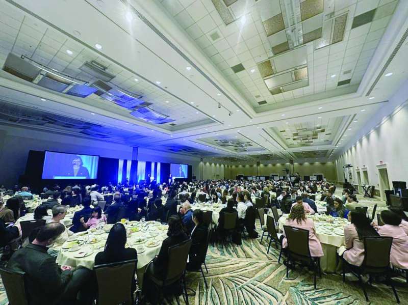 جانب من حضور المؤتمر