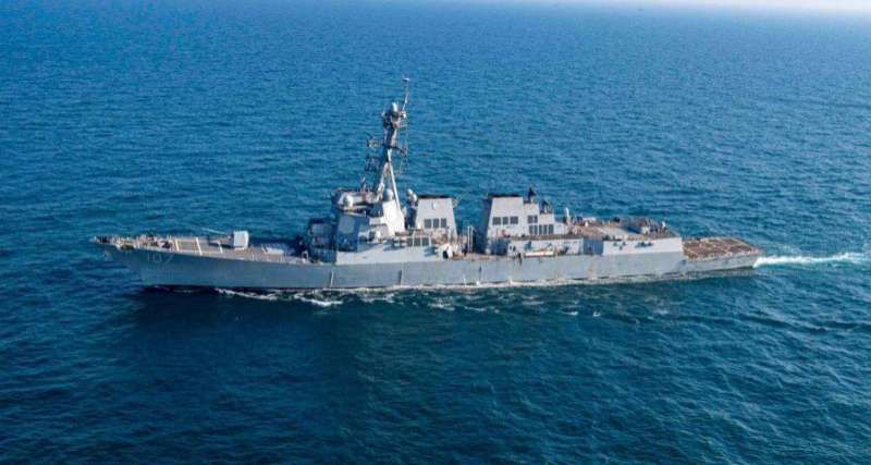 المدمرة الأميركية «غريفلي»