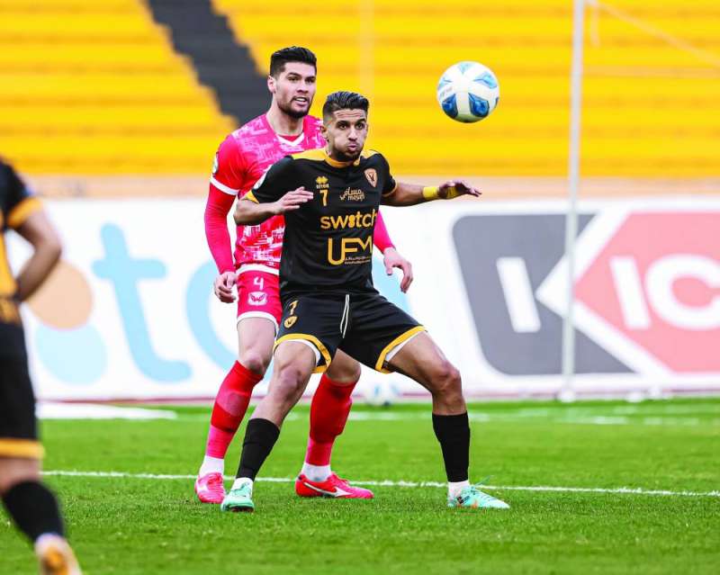 رقابة متوقعة من مدافع الفحيحيل جوليو سيزارعلى مهاجم القادسية محمد صولة اليوم