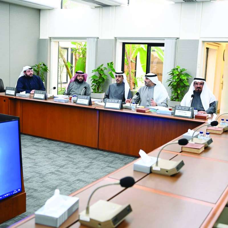 جانب من اجتماع اللجنة في 26 ديسمبر 2023 