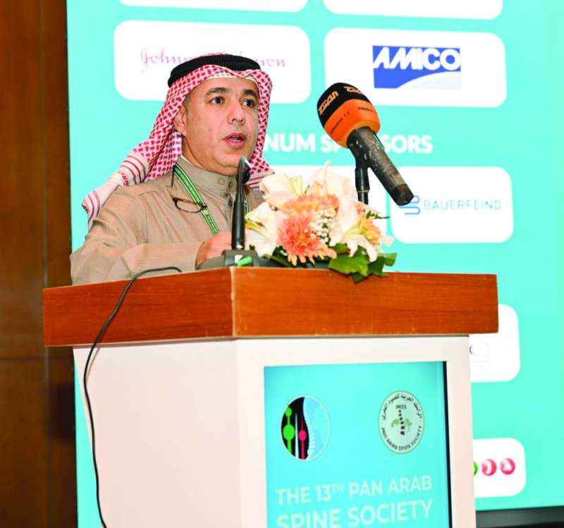 عبدالرزاق العبيد مُلقياً كلمته