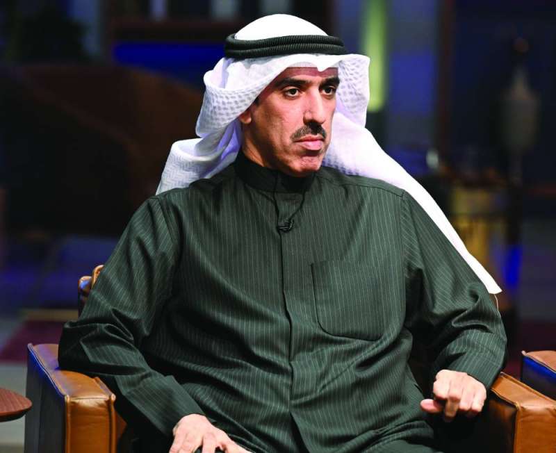 العصفور في برنامج «خارج الأدراج» (تصوير أسعد عبدالله)