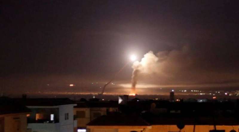 غارة إسرائيلية على سورية (أرشيفية) 