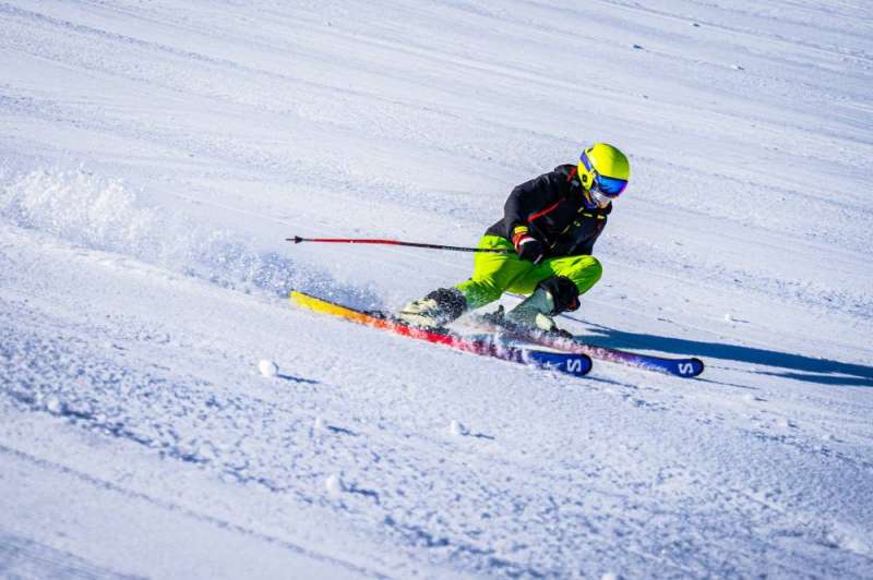 انطوني مراد على منحدرات الأرز