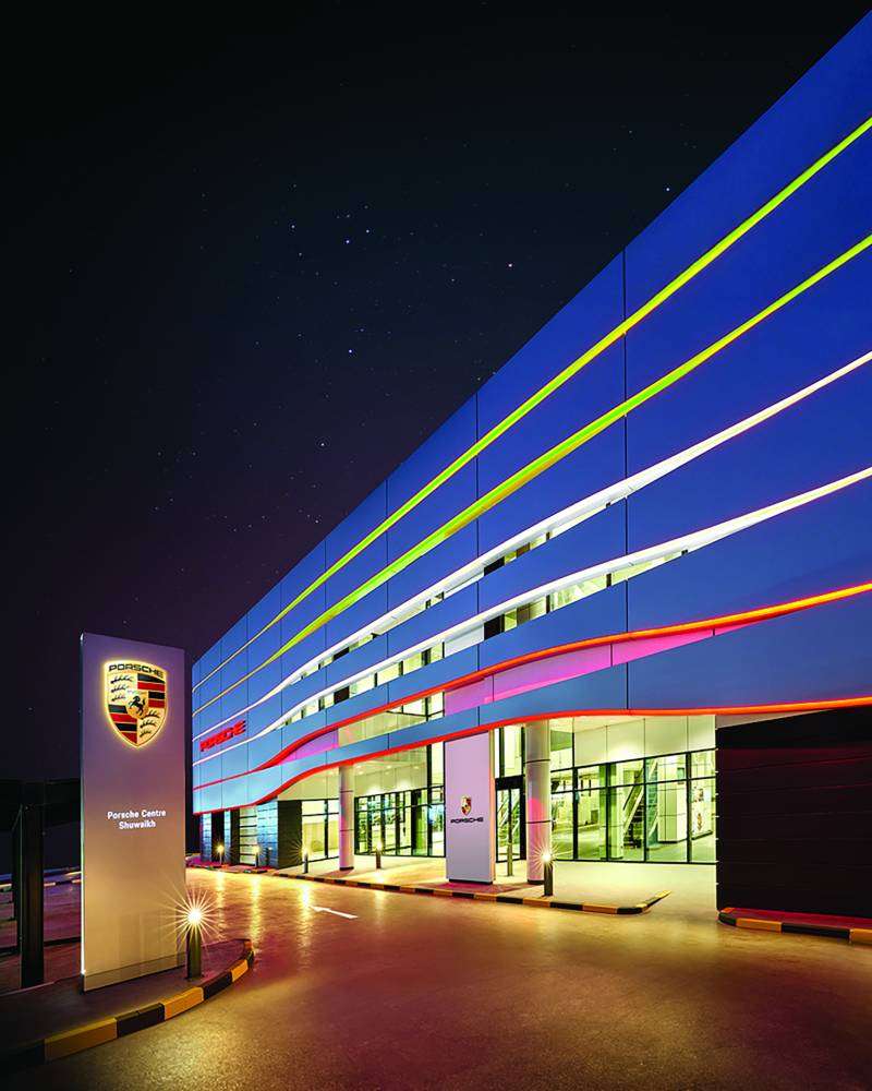 


مركز بورشه الشويخ على مساحة 35450 متراً مربعاً 