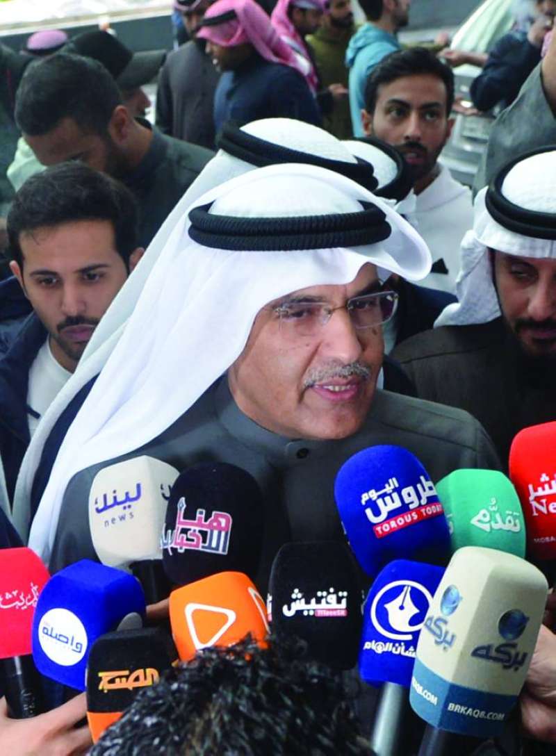 


الرثعان يتحدث خلال الاعتصام 