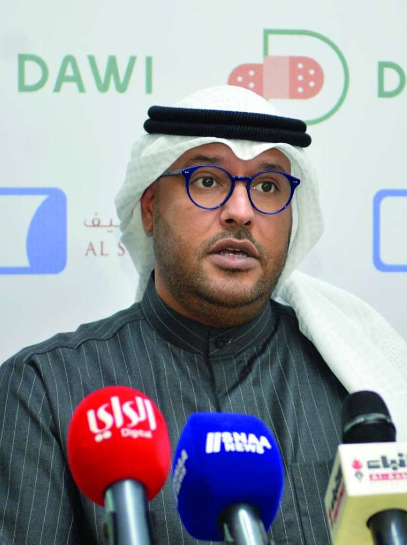 صالح المنصور متحدثاً